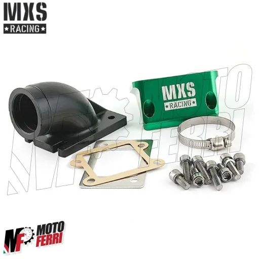 MF2465 COLLETTORE ASPIRAZIONE MXS RACING BIG VALVE MBK BOOSTER PER PWK / VHST