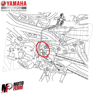 MF4252 - Kit Quick Shifter Originale Yamaha per Tracer 900 / GT dal 2017 al 2019