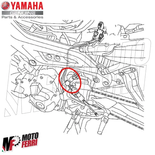MF4252 - Kit Quick Shifter Originale Yamaha per Tracer 900 / GT dal 2017 al 2019