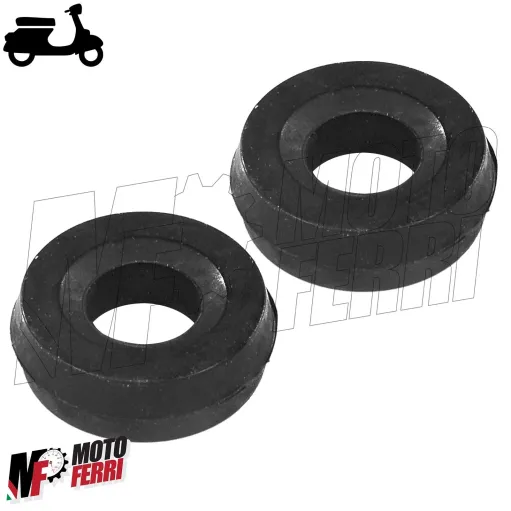 Kit 2 Gommini Tampone Ammortizzatore Anteriore Piaggio Vespa 50 PK S XL