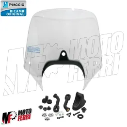 MF4259 - Cupolino Parabrezza Trasparente Originale Piaggio Beverly 125 300 350 2
