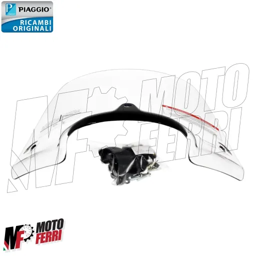 MF4259 - Cupolino Parabrezza Trasparente Originale Piaggio Beverly 125 300 350