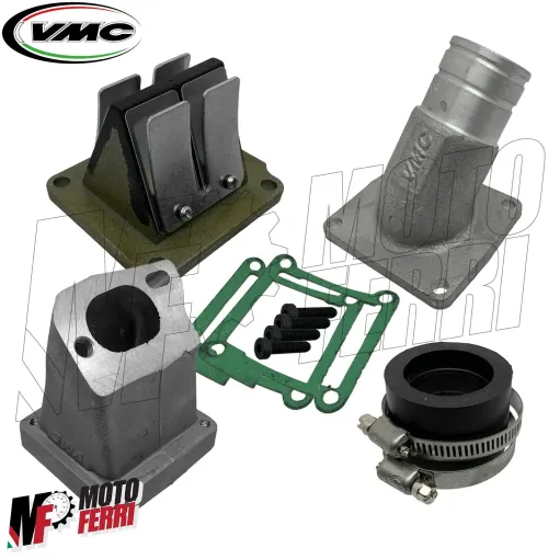 MF4279 Collettore Lamellare Cilindro Girato VMC 2/3 Fori Vespa 50 125 Special PK