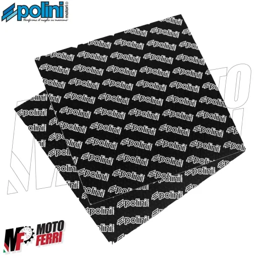 MF4281 - 2 Fogli Lamelle Fibra Carbonio Polini Spessore 0,40 Scooter Moto Vespa