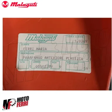 MF428x Parafango Anteriore Rosso Originale Malaguti Fifty HF - Full CX 1989/1993