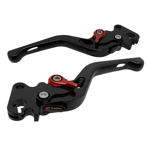 MF0370 - LEVE FRENO E FRIZIONE PM TUNING NERE VESPA 125 150 200 PX PE 180 RALLY