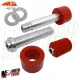 MF4068 Silent Block Supporto Motore MD Racing Rosso Vespa 50 125 Special ET3 PK