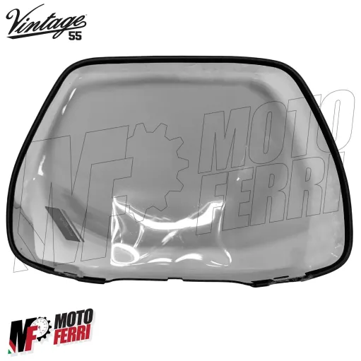 MF4298 - Cupolino Windline Vintage Fumè Universale Moto Vespa Ciclomotore Epoca