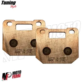 MF4311 Pastiglie Freno Sinterizzate per Pinza Radiale 4 Pistoncini Moto Scooter 2
