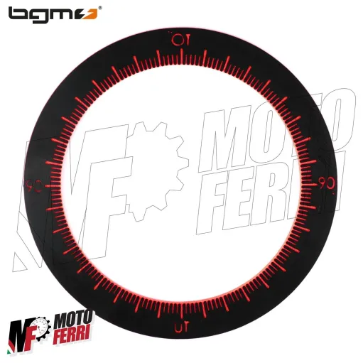 MF4313 - Disco Graduato BGM per Regolazione Fasi Gradi Motore Piaggio SI Ciao