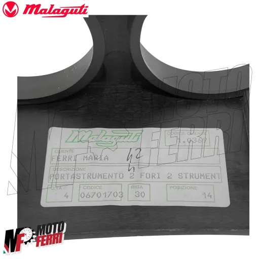 MF4316 - Cruscotto Strumentazione 2 Spie 2 Strumenti Originale Malaguti Fifty