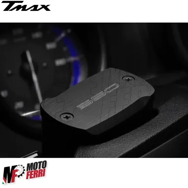 MF4331 - Coperchi CNC Vaschetta Pompa Freno per Yamaha TMax 560 mod 2020 / 2024