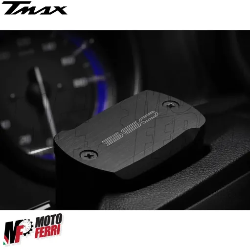 MF4331 - Coperchi CNC Vaschetta Pompa Freno per Yamaha TMax 560 mod 2020 / 2024