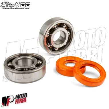 MF4336 Albero Motore Stage6 Pro Replica + Cuscinetti Paraoli Motori AM6 AM345