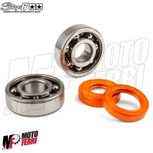 MF4336 Albero Motore Stage6 Pro Replica + Cuscinetti Paraoli Motori AM6 AM345