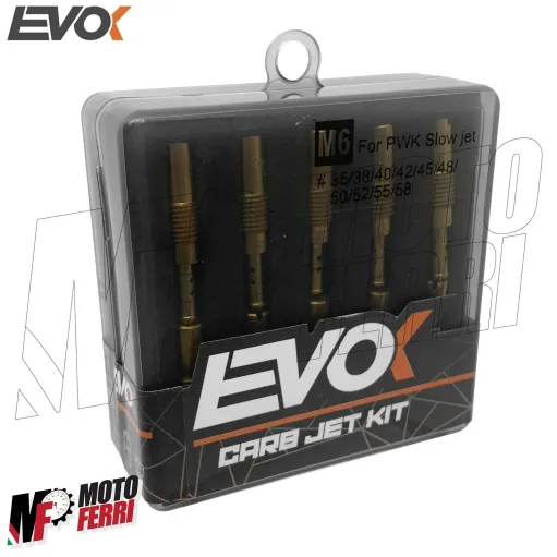 MF4337 Kit 10 Getti Minimo Evok Carb Keihin PWK 35 38 40 42 45 48 50 52 55 58