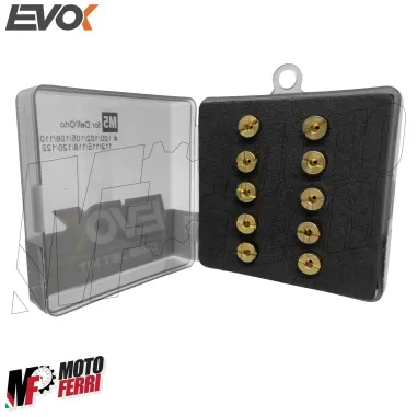 MF4339 Kit 10 Getti Massimo Evok 100 /122 per Carburatore Dellorto PHBG 19 21