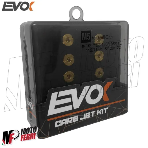 MF4339 Kit 10 Getti Massimo Evok 100 /122 per Carburatore Dellorto PHBG 19 21