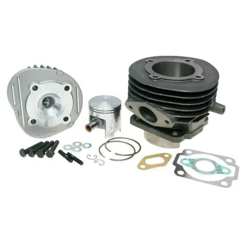 KIT CILINDRO Dm 50 POLINI RACING 85 / 90 CC VESPA 50 SPECIAL R L PK S XL APE con Testa Racing