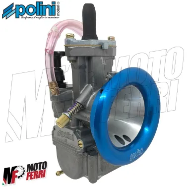 MF4354 Cornetto D'aspirazione Polini Carburatore PWK 32 / 34 Vespa Scooter AM6