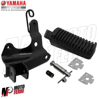 MF4355 - Pedana Poggiapiedi Passeggero Destra Nero per TMax 500 dal 2001 al 2007