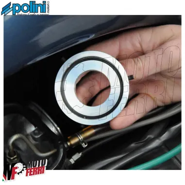 MF0701 Filtro Aria + Cornetto Aspirazione Polini Carburatore 24 Vespa PX 125 150 200