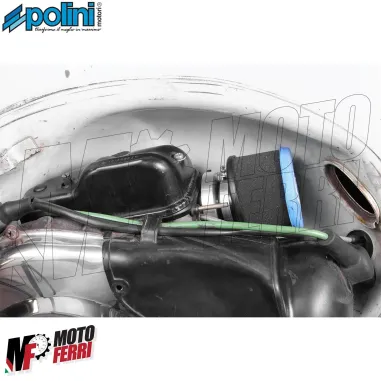 MF0701 Filtro Aria + Cornetto Aspirazione Polini Carburatore 24 Vespa PX 125 150 200