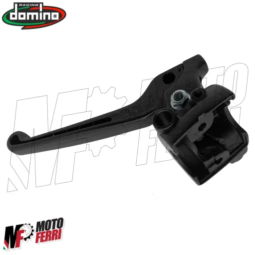 MF4363 Kit Comando Gas + Tubo + Manopole Domino Nero per Aprilia Amico 50cc