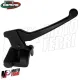 MF4363 Kit Comando Gas + Tubo + Manopole Domino Nero per Aprilia Amico 50cc
