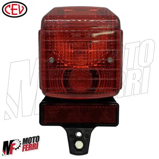 MF4364 - Fanale Stop CEV Posteriore Biluce 2 Luci Universale Ciclomotore Epoca
