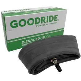 MF4367 Camera d'aria 2.25 / 2.50 - 18 TR4 Cerchi Ruote 18 per Ciclomotore Moped