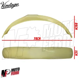 MF4371 - Parafango Anteriore Grezzo Vintage Universale Cross Enduro Regolarità 2