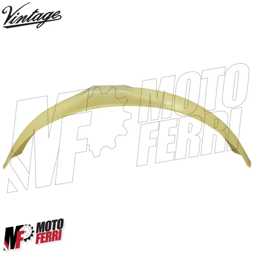 MF4371 - Parafango Anteriore Grezzo Vintage Universale Cross Enduro Regolarità
