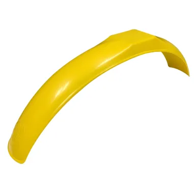 MF4372 Parafango Anteriore Giallo Vintage Universale Cross Enduro Regolarità