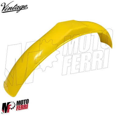 MF4372 Parafango Anteriore Giallo Vintage Universale Cross Enduro Regolarità