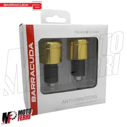 MF1361 Stabilizzatori Manubrio Barracuda Antivibranti Oro Universale per Moto 2