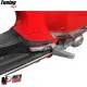 MF4378 Pedane Poggiapiedi Pedalini Posteriori Passeggero Vespa GTS 300 Super