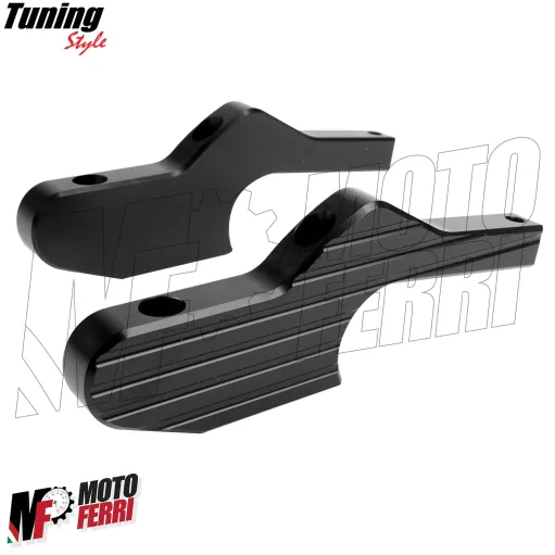 MF4378 Adattatori Poggiapiedi Pedalini Passeggero Vespa GTS 300 Super Sport