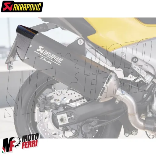 MF4380 Fondello Carbonio Marmitta Akrapovic Yamaha TMax 560 mod 2022 / 2024