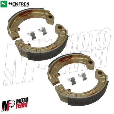 Ganasce Freno Vespa PX 125 150 200 PE Newfren Anteriori e Posteriori - 2 kit