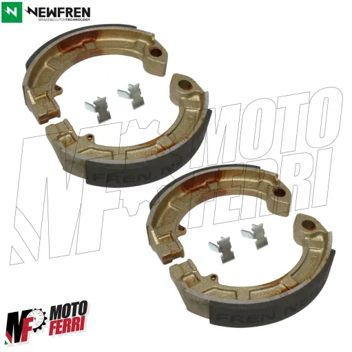Ganasce Freno Vespa PX 125 150 200 PE Newfren Anteriori e Posteriori - 2 kit