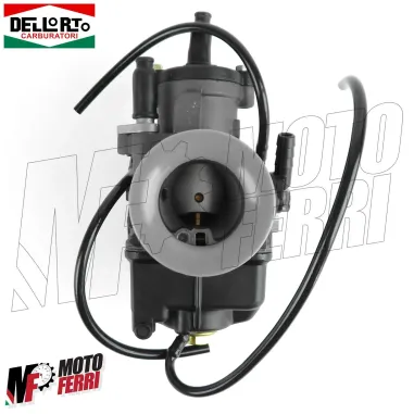 MF4384 Carburatore Dellorto PHBH 28 RD Attacco Rigido con Mix Universale Moto 2T