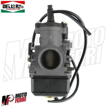 MF4384 Carburatore Dellorto PHBH 28 RD Attacco Rigido con Mix Universale Moto 2T