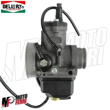 MF4384 Carburatore Dellorto PHBH 28 RD Attacco Rigido con Mix Universale Moto 2T