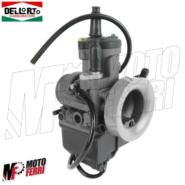 MF4384 Carburatore Dellorto PHBH 28 RD Attacco Rigido con Mix Universale Moto 2T
