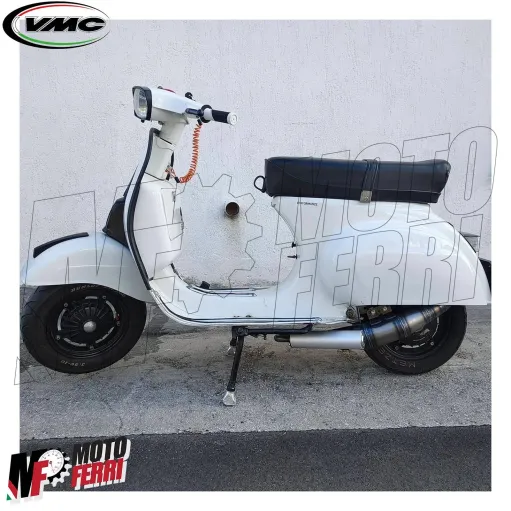 MF4196 Marmitta Racing VMC Fifty's Vespa 50 Special R L PK 125 ET3 Primavera