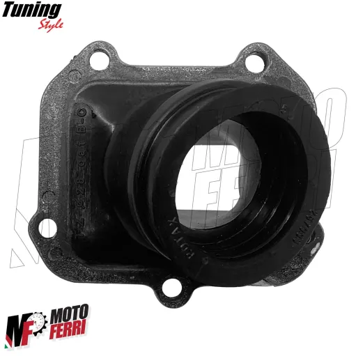 MF4397 Collettore Aspirazione Curvo Dm 34 Carb Dellorto VHSB34 Aprilia RX / Pegaso / Tuareg 125 2T