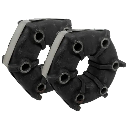 MF4398 Kit 2 Giunto Elastico Ruota Foro 10mm Piaggio Ape Poker Diesel / Benzina