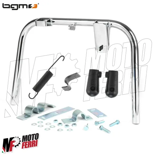 MF1291 Cavalletto Centrale BGM Soft Pro Cromato Vespa 50 Special 123 ET3 Primav
