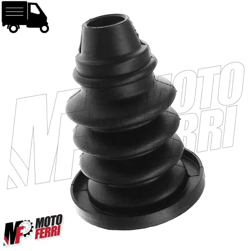 MF4399 - 2x Giunto Elastico Foro 10mm + Cuffia Paraolio Ape Poker Diesel Benzina